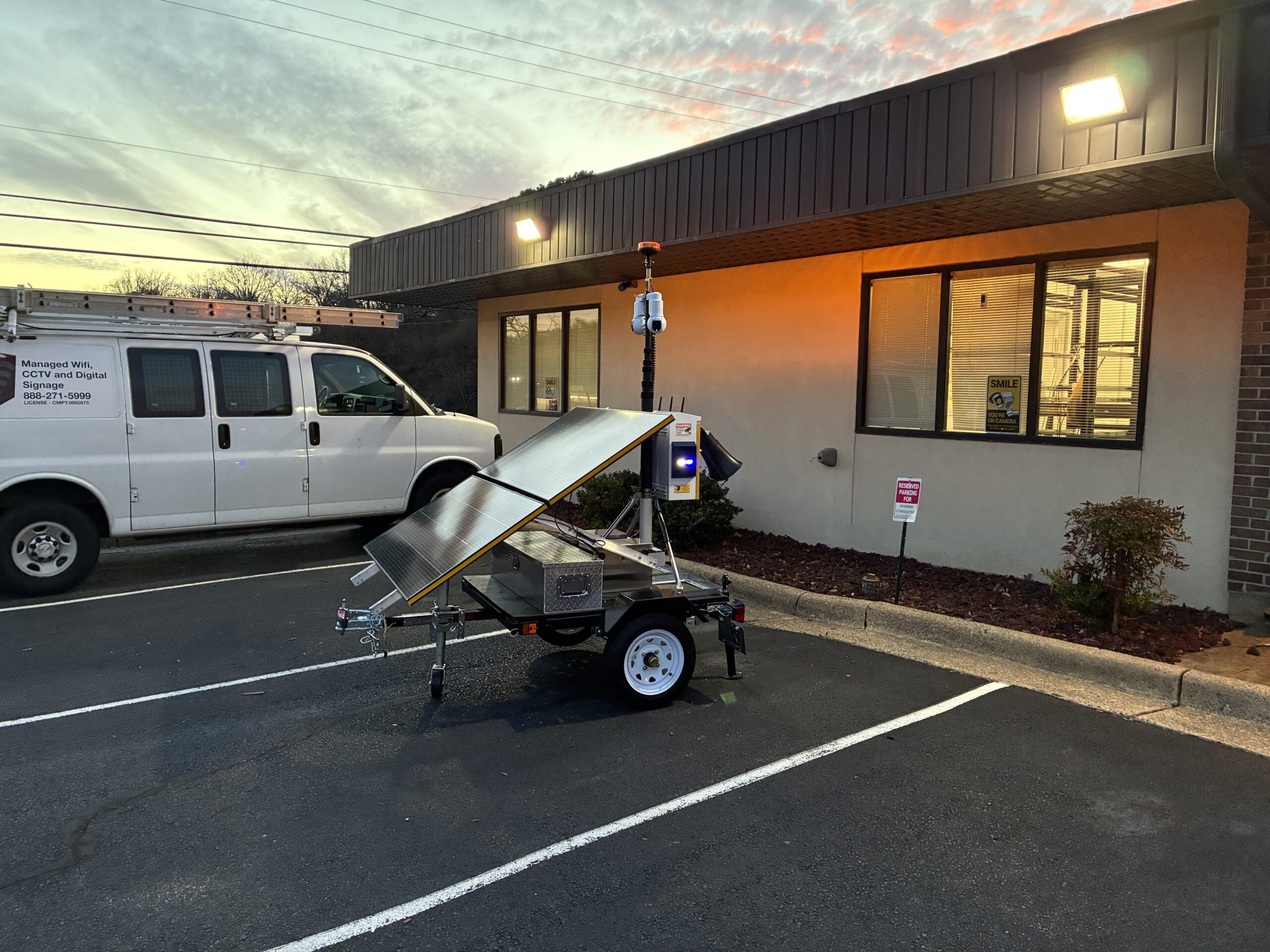 Solar Surveillance Trailers Now Ready for Lease